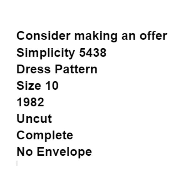 Simplicity 5438 John Weitz Pattern Top Skirt Jacket Miss 10 Uncut Pullover - Picture 3 of 4